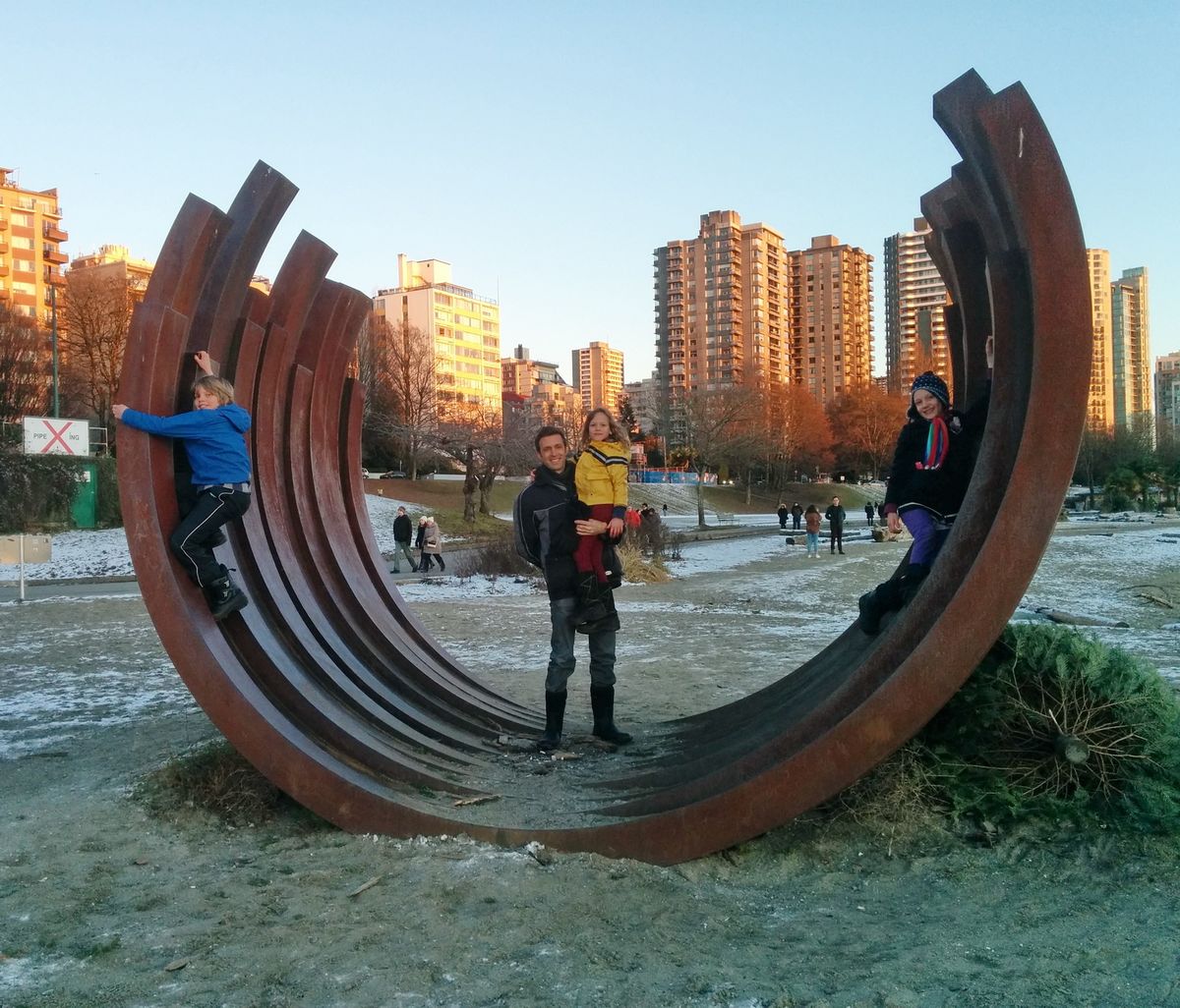 Hennessey Family Vancouver Sculpture