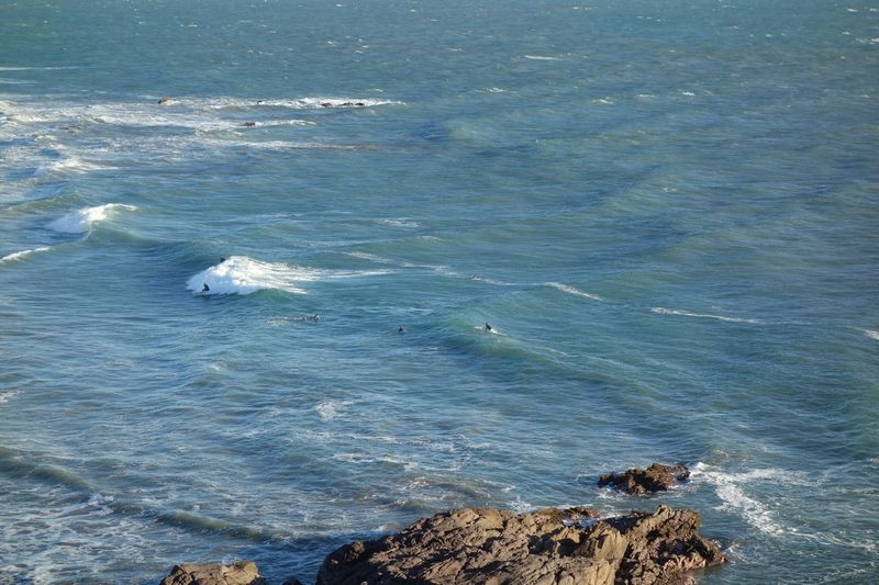 Playa Brujitas Surfing from Viewpoint