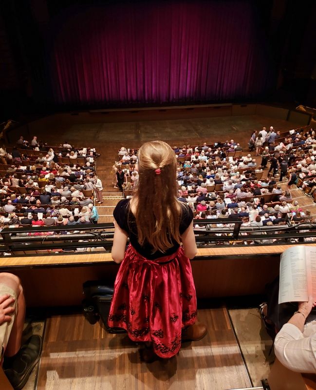 Queen Elizabeth Theatre Girl