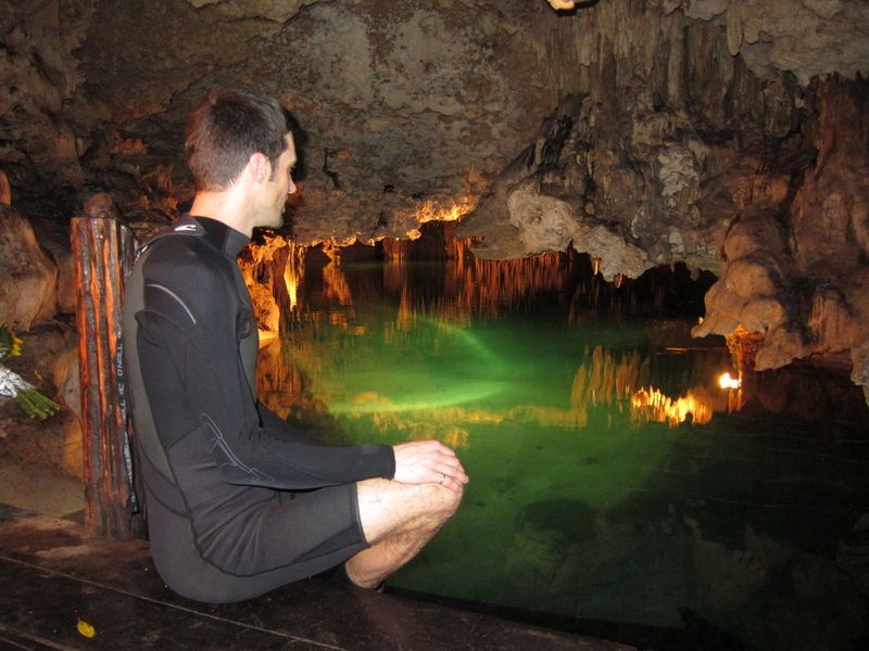 Riviera Maya Mexico Cenote with Eric Hennessey