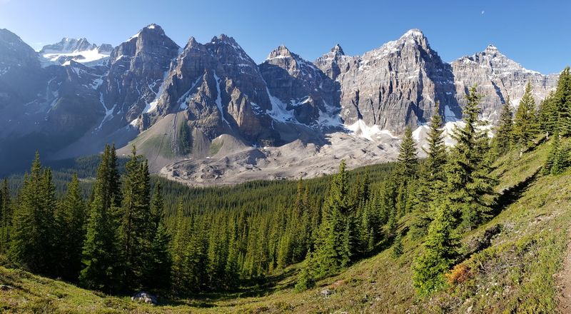 Wenkchemna Peaks Panorama